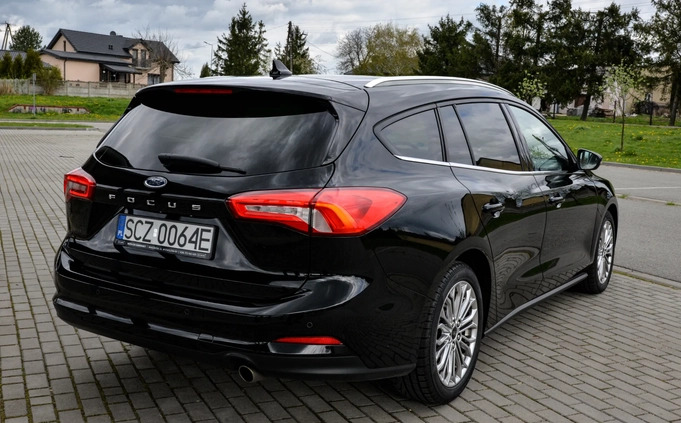 Ford Focus cena 63990 przebieg: 143600, rok produkcji 2019 z Cedynia małe 466